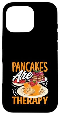 Pancakes Are Therapy Stack Delicious Treat Case for iPhone 16 Pro
