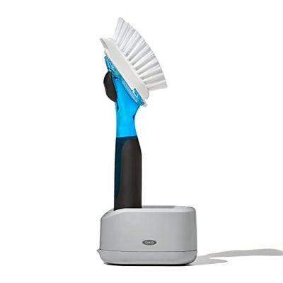 OXO Good Grips Distributeur de Savon et brosses de Rangement