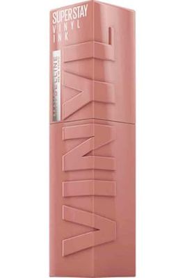 Maybelline New York Lip Colour, Smudge-free, Long Lasting up to 16h, Liquid Lipstick, Shine Finish, SuperStay Vinyl Ink, 95 Captivated