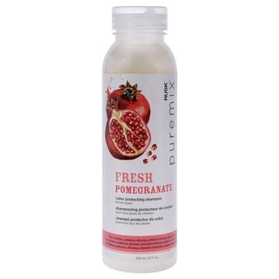 Rusk Puremix Fresh Pomegranate Color Protecting Shampoo for Unisex 12 oz Shampoo