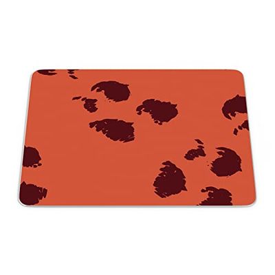 Bonamaison, Rechthoek Pop Art Digital bedrukte muismat, antislip onderkant, voor kantoor en thuis, grootte: 22x18 cm