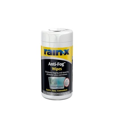 Rain-X Anti-fog Wipes for Car Windscreen Fog, 40 Units