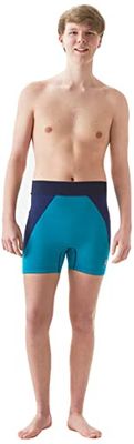 Splash About Le Short d’Incontinence pour Adultes ‘Splash Jammers’, Bleu Marine/Jade, X Petite (Taille 56-68 cm)