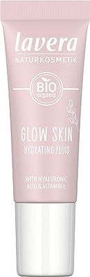 lavera Glow Skin Hydrating Fluid - moisturising - shimmering glow - Natural hyaluronic acid & Vitamin E - VEGAN - 9 ml
