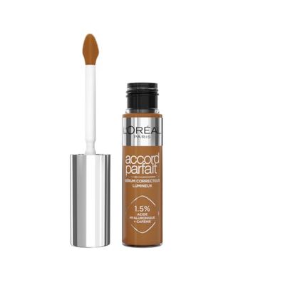 L'Oréal Paris Correttore in Siero Liquido, Formula con Acido Ialuronico e Caffeina, Idratazione 24H, Finish Luminoso, Accord Parfait, Tonalità: 9N Neutra, 11 ml