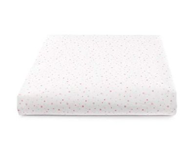 MI CASA Mi Drap-Housse étoile Rose 90 cm