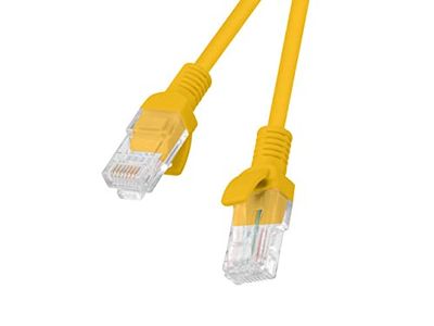 Latiguillo LANBERG CAT.5E UTP, 0,25 m, oranje