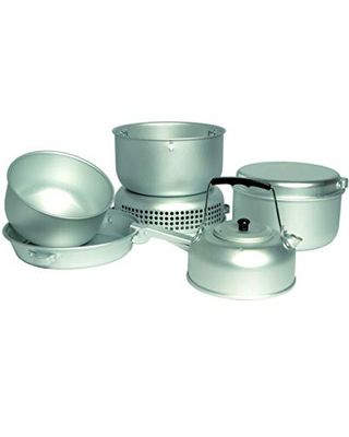 Mil-Tec 14700500-Set, Set da Cucina Unisex Adulto, Multicolore, Taglia Unica