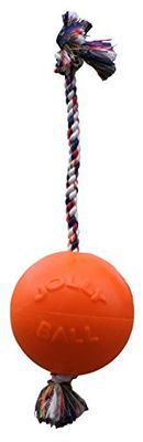 Jolly Pets Ball Romp-n-Roll Jouet pour Chien Orange 20 cm