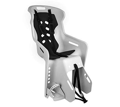Nfun unisex baby livlig baksäte med fastsättning på bagageutrymmet, grå/antracit, endast