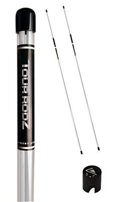 LONGRIDGE Vara de alinhamento de golfe Tour Rodz acessório de golfe, branco