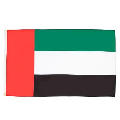 Verenigde Arabische Emiraten Vlag 150x90 cm - Emirati-vlag 90 x 150 cm - Banier 3x5 ft Licht polyester - AZ FLAG