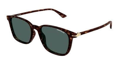 Montblanc Homme Mb0338s Sunglass Man Recycled Acetate Lunettes de Soleil, Multicolore, Taille Unique