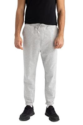 DeFacto Joggingbroek voor heren, sportbroek voor heren, grijs, 3XL