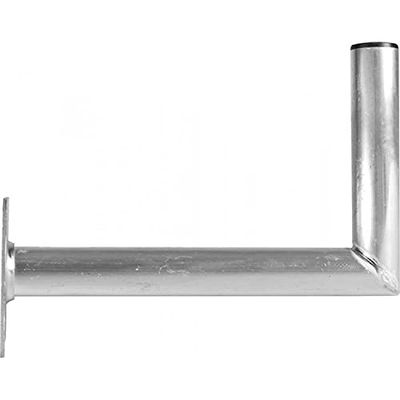 TechniSat TECHNIPLUS 45 aluminiowy uchwyt ścienny z odstępem od ściany 45 cm (uchwyt na antenę satelitarną, mocowanie na ścianie)