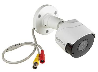 Legrand, Telecamera per esterni, Day & Night a colori, estensione di un set di conversazione, angolo di visione di 80°, resistente alle intemperie, 369401
