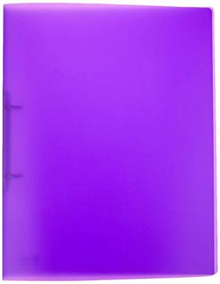 Grafoplás Carpeta de Polipropileno de 2 Anillas, Violeta