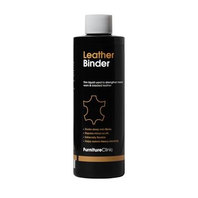Furniture Clinic Classeur pour cuir – Un remplissage liquide qui peut être utilisé pour renforcer le cuir fortement usé ou craquelé (250 ml)