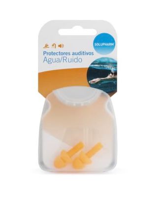 SOLUmipM-2 oordopjes gemaakt van silicone, gevormd, 2 stuks in BL-doos, zwart, standaard