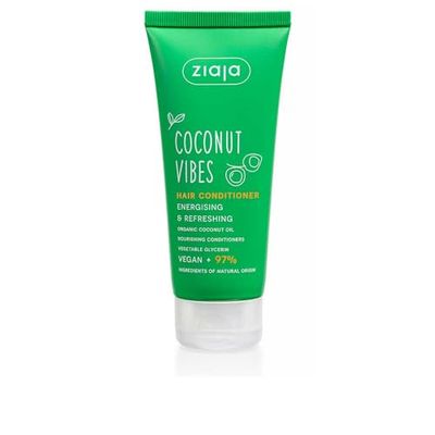 COCONUT & ORANGE VIBES Condizionatore energizzante con note di cocco di Ziaja