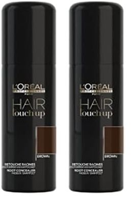 L'Oréal Professionnel Hair Touch Up, Covers Unwanted Grey Hairs, 75 ml (Pack of 2)