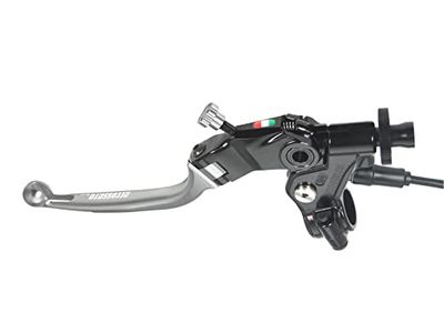 ACCOSSATO Commande d'embrayage à câble avec Levier articulé coloré (Bouton+Levier) avec Micro Inclus pour Benelli TNT 1130 Trek de 2007 à 2008 CC 1130