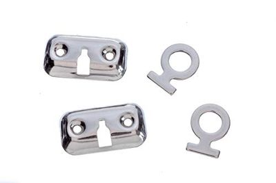 Attwood 11575-3 Kit di blocco parafango per barca in acciaio inox - Coppia