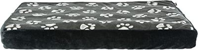 Trixie rettangolare cuscino JIMMY nero con le zampe, 80x55 cm, cuscini, coperte, pastiglie