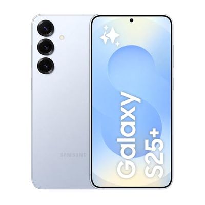 Samsung Galaxy S25+ Smartphone AI, 3 anni di Garanzia del produttore, Display 6.7'' QHD+ Dynamic AMOLED 2X, Fotocamera 50MP, RAM 12GB, 512GB, 4.900 mAh, Icyblue [Versione italiana]