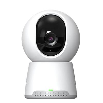 Logicom Home Cammy 360°, HD bewakingscamera, 1080p, thuisbeveiliging, wifi-verbinding, bewegingsdetectie, infrarood nachtzicht, 360° scan, programmeerbaar op afstand met app, wit