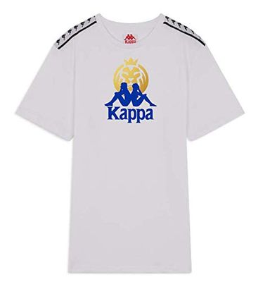 Kappa Mad Lions Official Tee 2020, Maglietta Unisex-Adulto, Bianco, XL