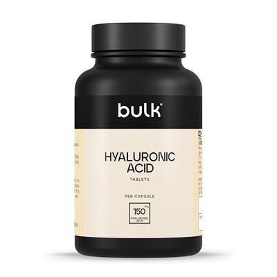 Bulk Ácido Hialurónico en pastillas de 150 mg, 150 mg, 180 Tabletas, 180 Dosis