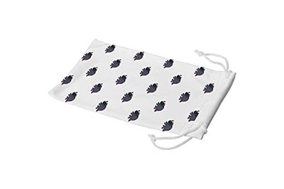 Bonamaison Imprimé Numériquement Lunettes Étui avec Cordon de Serrage, 100% Coton, Sac Lunettes, Pochette à Lunettes, 1 Pièce, Taille: 11x19 Cm