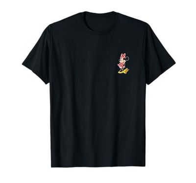 Disney Minnie Mouse Cute Classic Polka-Dot Small Pose T-Shirt
