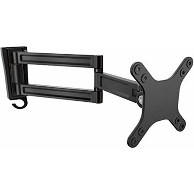StarTech.com Soporte de pared de doble giro para monitor - Montura VESA para Pantallas de hasta 27 Pulgadas