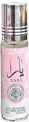 Yara 10ml by Lattafa Perfume Oil for Women- Arabian Attar Roll on Floral Soft Powderey Vanilla