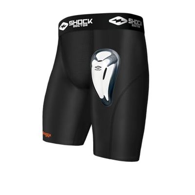 Shock Doctor Core Compression Bioflex Cup - Calções para atletismo para homem