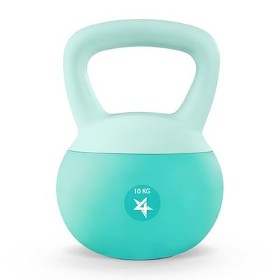 Yes4All DIOL - Pesa rusa suave, 10 kg, verde azulado