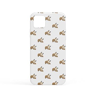 Bonamaison Digitaal bedrukte hoes compatibel met iPhone 11, telefoonhoes, beschermhoes, stootvast, siliconen, flexibel