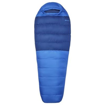 Marmot Lost Coast 15, Down volwassen mummie slaapzak, 600+ eendendons vulling, licht en warm, opvouwbaar, 183 cm, geschikt tot -31 °