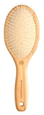 Olivia Garden — Nylon démêlant Bamboo Touch — M, Couleur Bois