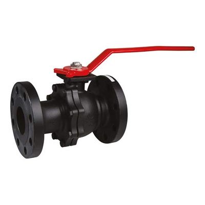 Syveco 768040 serie 768 kogelkraan, deels carrosseriestaal klasse 300 PN50 flens, ISO-plaat, brandbeveiliging, PTFE-zittingen, gietijzeren handgreep, ICP bereik, M40 klasse 300 PN50