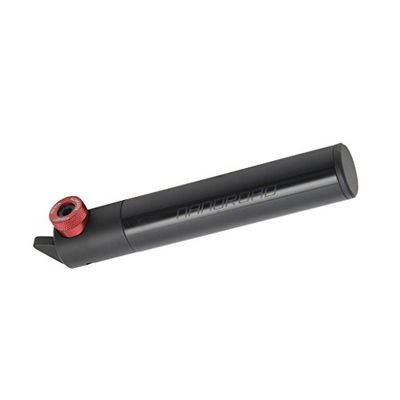 BBB 2949614801 Bomba inflar Ruedas Bicicleta, Unisex, Negro, 100 mm