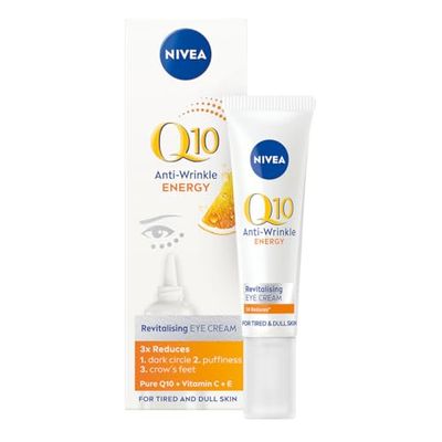 Nivea Q10 Energy Fresh Look Creme para olhos com vitamaminas, 15 ml