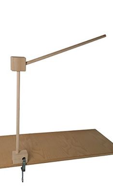 Niermann Standby 3496 mobiele houder natuur, beige