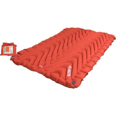 Klymit Matelas de Couchage Double V isolé Unisexe, rouge-2020, Taille Unique, Rouge