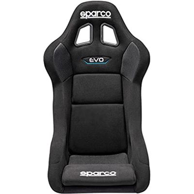 SPARCO EVO QRT Gaming Wrap 77 Seat Black