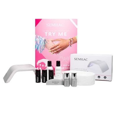 Semilac TRY ME Starter Set Customized (LED 24W/36) - UV Smalto per unghie