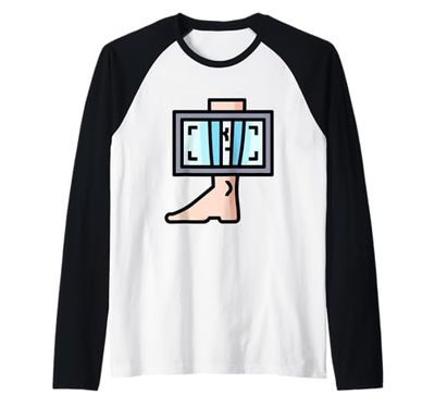 Dexa Scan Bone Scan Radiografia DXA Maglia con Maniche Raglan