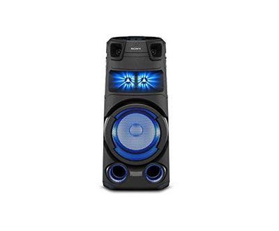 Sony MHC-V73D | Système Audio Portable High Power Bluetooth, Son et Effets Lumineux omnidirectionnels, idéal pour la fête, Black